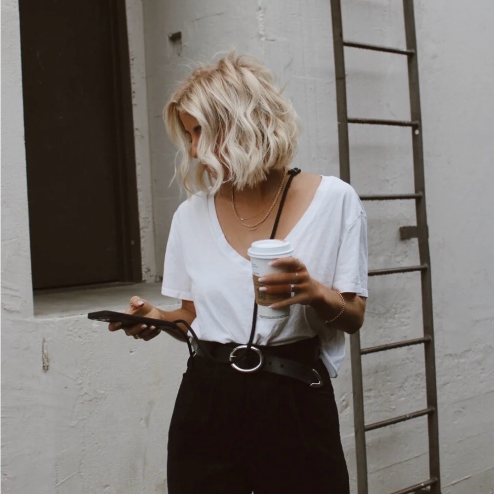 The Caep Black Rope Crossbody Phone Case and Card Holder for iPhone 13 Pro Max